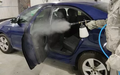 Обработка автомобиля холодным туманом от запаха сигарет
